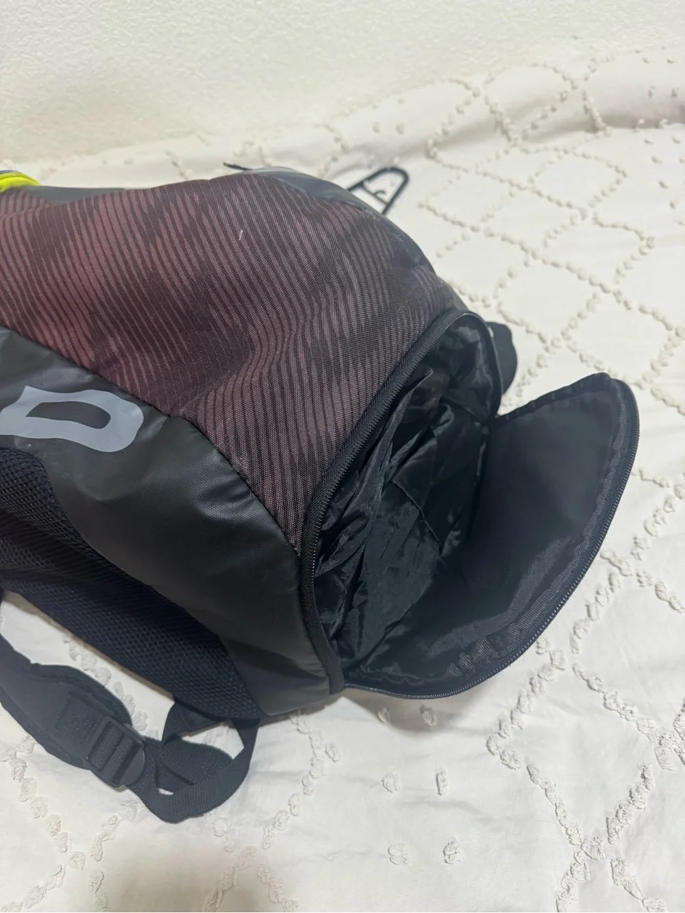 HEAD Tennis Backpack Black Purple Racquet Sports Bag